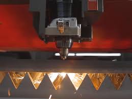Nitrogen laser cutting